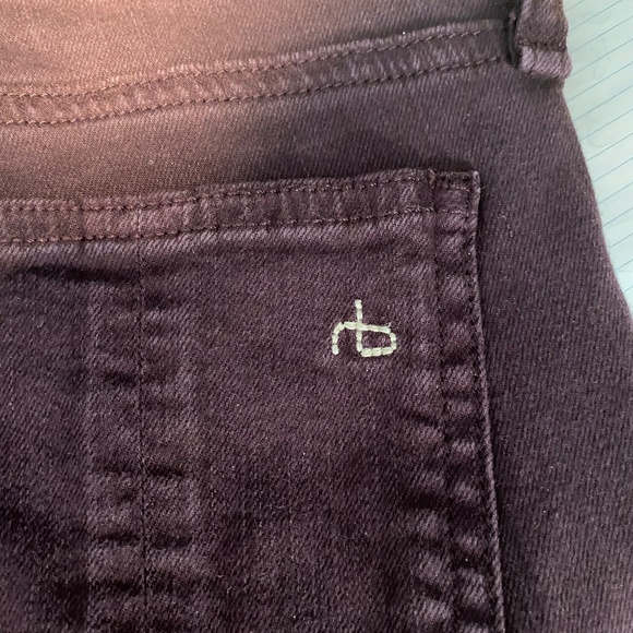 RAG & BONE Men’s Burgundy Jeans Sz 32 - Picture 11 of 11